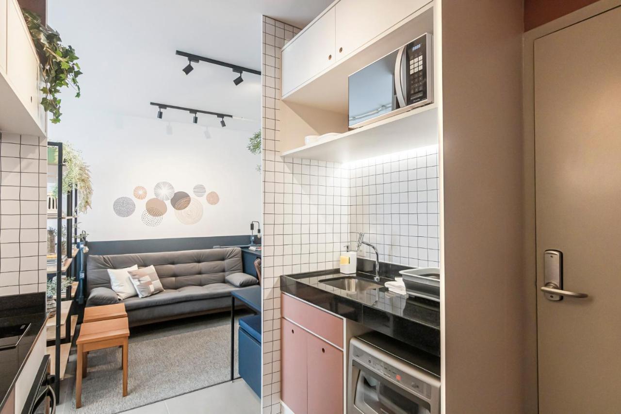 Ferienwohnung Studio Charme Vila Mariana Com Lava Loucas São Paulo Exterior foto